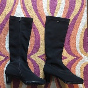 Ara black knee-high boots
